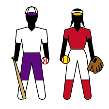 Softball graphic